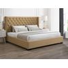 Cama Con Canapé Abatible Massimo  217x214.5x142.5 Cm Color Beige Vente-unique