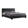 Base De Cama Faustin  145x205.5x89 Cm Color Negro Vente-unique