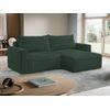 Sofá Cama Asturio  242x160x76 Cm Color Verde Vente-unique