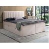 Cama Continental Boxspring Arao 1 Cajón 218x166x114 Cm Color Beige Vente-unique