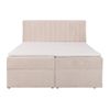 Cama Continental Boxspring Arao 1 Cajón 218x166x114 Cm Color Beige Vente-unique