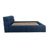 Cama Con Canapé Abatible Forvik  224x255x95 Cm Color Azul Oscuro Vente-unique