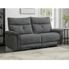 Conjunto Sofá Y Sillón Relax Benjamin  202x92x103 Cm Color Gris Antracita Vente-unique