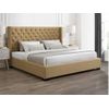 Base De Cama Massimo  223.5x215.5x141.5 Cm Color Beige Vente-unique