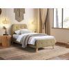 Base De Cama Romeo  204.5x96x106 Cm Color Beige Vente-unique