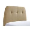 Base De Cama Romeo  204.5x96x106 Cm Color Beige Vente-unique