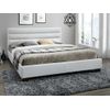 Base De Cama Faustin  185x215.5x89 Cm Color Blanco Vente-unique