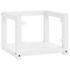 Estructura De Lavabo Suspendido Hierro Blanco 40x38x31 Cm