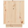 Armario Zapatero De Madera Maciza De Pino 60x34x45 Cm