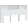 Mueble Cabecero Blanco 180x19x103,5 Cm