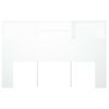 Mueble Cabecero Blanco 160x19x103,5 Cm