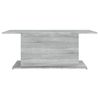 Mesa De Centro Madera De Ingeniería Gris Sonoma 102x55,5x40 Cm