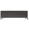 Mueble De Tv De Hierro Plateado 110x30x40 Cm