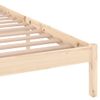 Estructura De Cama Madera Maciza De Pino 200x200 Cm