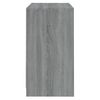 Aparador De Madera Contrachapada Gris Sonoma 70x41x75 Cm