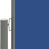 Toldo Lateral Retráctil Azul 140x600 Cm