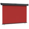 Toldo Lateral De Balcón Rojo 145x250 Cm