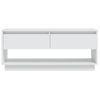 Mueble Para Tv Madera Contrachapada Blanco 102x41x44 Cm