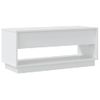 Mueble Para Tv Madera Contrachapada Blanco 102x41x44 Cm