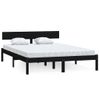 Estructura De Cama Madera Maciza De Pino Doble 135x190 Cm