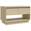 Mueble Para Tv Madera Contrachapada Roble Sonoma 70x41x44 Cm Beige