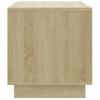 Mueble Para Tv Madera Contrachapada Roble Sonoma 70x41x44 Cm Beige