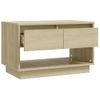 Mueble Para Tv Madera Contrachapada Roble Sonoma 70x41x44 Cm Beige