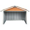 Cobertizo Para Cortacésped Acero Galvanizado Marrón 92x97x63 Cm