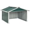 Cobertizo Para Cortacésped Acero Galvanizado Verde 92x97x63 Cm