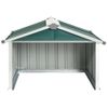 Cobertizo Para Cortacésped Acero Galvanizado Verde 92x97x63 Cm