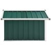 Cobertizo Para Cortacésped Acero Galvanizado Verde 92x97x63 Cm