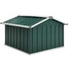 Cobertizo Para Cortacésped Acero Galvanizado Verde 92x97x63 Cm