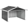 Cobertizo Para Cortacésped Acero Galvanizado 92x97x63 Cm Antracita