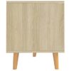 Mueble De Tv Madera De Ingeniería Roble Sonoma 90x40x48,5 Cm Marrón