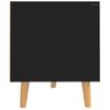 Mueble De Tv Madera De Ingeniería Negro 90x40x48,5 Cm