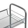 Carrito De Cocina 5 Niveles Hierro Gris 46x26x105 Cm