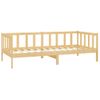 Sofá Cama Con Cajones Madera De Pino Maciza 90x200 Cm