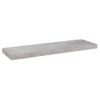 Estantes Flotantes Pared 4 Uds Mdf Gris Hormigón 80x23,5x3,8 Cm