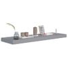 Estantes Flotantes De Pared 2 Uds Mdf Gris 80x23,5x3,8 Cm