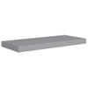 Estantes Flotantes De Pared 4 Uds Mdf Gris 60x23,5x3,8 Cm