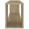 Mueble Para Tv Madera Contrachapada Roble Sonoma 100x24x32 Cm Marrón