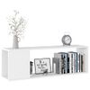 Mueble Para Tv Madera Contrachapada Blanco 100x24x32 Cm