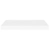 Estante Flotante De Pared 4 Uds Mdf Blanco 60x23,5x3,8 Cm