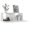 Muebles De Salón 4 Piezas Blanco Brillante 80x30x30 Cm