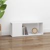 Mueble Para Tv Madera Contrachapada Blanco 80x24x32 Cm