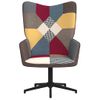 Silla De Relajación De Tela Patchwork Multicolor