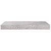 Estantes Flotantes De Pared 4 Uds Gris Mdf 40x23x3,8 Cm