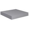 Estantes Flotantes De Pared 2 Uds Mdf Gris 23x23,5x3,8 Cm