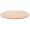 Tablero De Mesa Redondo Mdf 800x18 Mm Beige