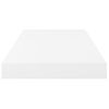 Estante Flotante De Pared 4 Uds Mdf Blanco Brillo 50x23x3,8 Cm